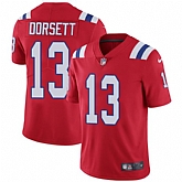 Nike Men & Women & Youth Patriots 13 Phillip Dorsett Red Alternate NFL Vapor Untouchable Limited Jersey,baseball caps,new era cap wholesale,wholesale hats